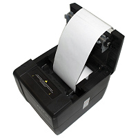 Чековая лента ТЕРМОБУМАГА 80 мм (диаметр 56 мм, длина 50 м, втулка 12 мм), КОМПЛЕКТ 6 шт., 44 г/м2, 