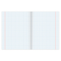 Тетрадь А5, 48 л., BRAUBERG скоба, клетка, выборочный лак, ПУТЕШЕСТВИЯ, 401826