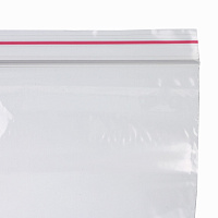 Пакеты с замком ZIP LOCK "зиплок", комплект 100 шт., 100х150 мм, ПВД, толщина 35 микрон, BRAUBERG, 6
