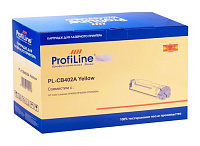 купить совместимый Картридж ProfiLine CB402A желтый совместимый с принтером HP (PL_CB402A_Y) 
