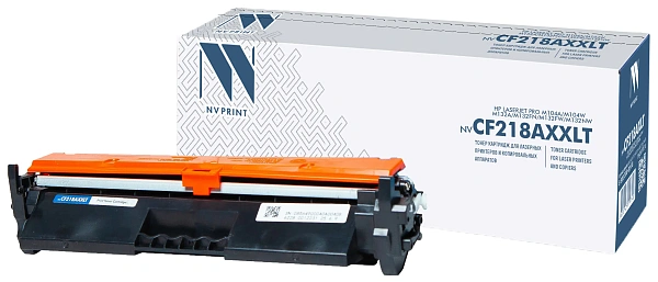 купить совместимый Картридж NV-Print CF218A черный совместимый с принтером HP (NV-CF218AXLT) 