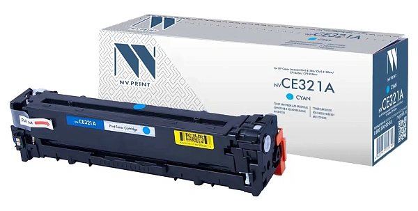 купить совместимый Картридж NV-Print CE321A голубой совместимый с принтером HP (NV-CE321AC) 