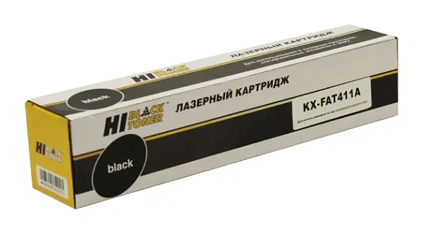 купить совместимый Картридж Hi-Black KX-FAT411A7 черный совместимый с принтером Panasonic (98010981) 