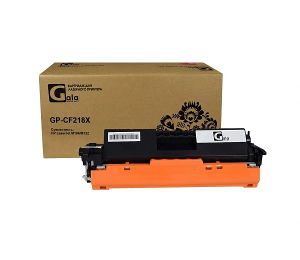 купить совместимый Картридж GalaPrint CF218X черный совместимый с принтером HP (GP_CF218X) 