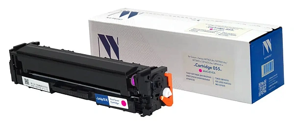 купить совместимый Картридж NV-Print 055C голубой без чипа совместимый с принтером Canon (NV-055NCM) 