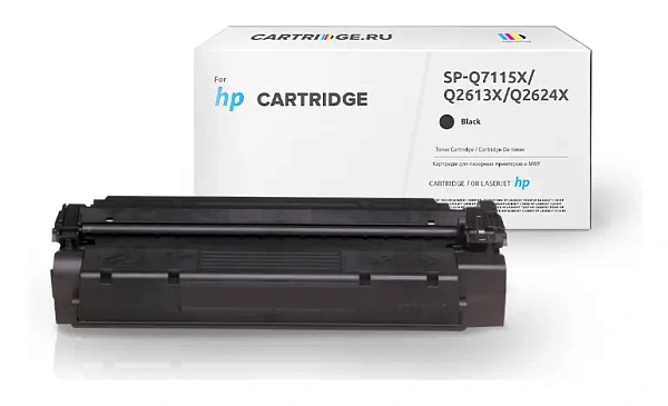 купить совместимый Картридж Solution Print C7115X/Q2613X/Q2624X черный совместимый с принтером HP универсальный (51089) 