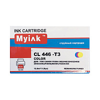 Картридж цветной MyInk CL-446 цветной совместимый с принтером Canon