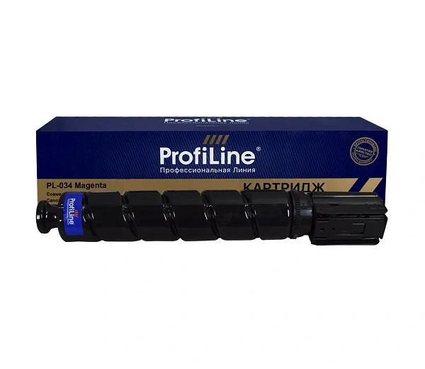 купить совместимый Картридж ProfiLine 034M пурпурный совместимый с принтером Canon (PL_034_M) 