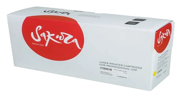 купить совместимый Картридж SAKURA S050148 желтый совместимый с принтером Epson (SAC13S050148) 