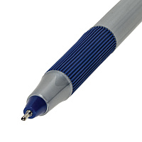 Ручки шариковые с грипом BRAUBERG "i-STICK POINT", НАБОР 6+2 ШТ., СИНИЕ, линия письма 0,35 мм, блист