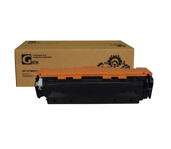 купить совместимый Картридж GalaPrint CF380X черный совместимый с принтером HP (GP_CF380X_BK) 