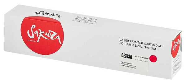 купить совместимый Картридж SAKURA CE313A пурпурный совместимый с принтером HP (SACE313A) 