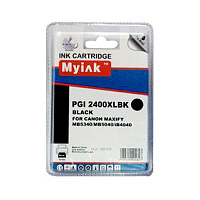 Картридж черный MyInk PGI-2400XLBK черный совместимый с принтером Canon