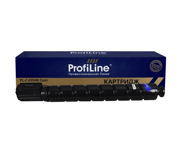 купить совместимый Картридж ProfiLine C-EXV49C голубой совместимый с принтером Canon (PL_C-EXV49_C) 