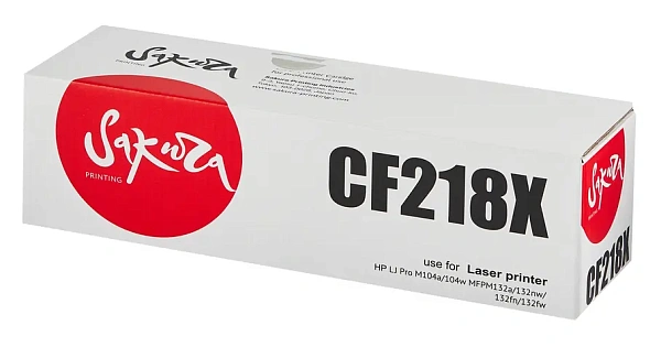 купить совместимый Картридж SAKURA CF218X черный совместимый с принтером HP (SACF218X) 