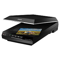 Сканер планшетный EPSON Perfection V600 Photo (B11B198033), А4, 15 стр./мин, 6400x9600