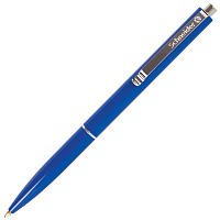 Ручка шариковая автоматическая SCHNEIDER (Германия) "K15", СИНЯЯ, корпус синий, узел 1 мм, линия пис