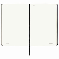 Блокнот-скетчбук А5 (130х210 мм), BRAUBERG ULTRA, балакрон, 80 г/м2, 96 л., без линовки, черный, 113