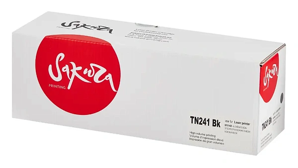 купить совместимый Картридж SAKURA TN-241BK черный совместимый с принтером Brother (SATN241Bk) 