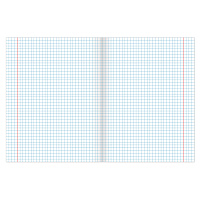 Тетрадь А5, 48 л., BRAUBERG скоба, клетка, обложка картон, "CONTRACT", 400519