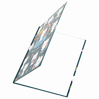 Дневник 1-4 класс 48 л., твердый, ЮНЛАНДИЯ, глянцевая ламинация, с подсказом, "Kittycorn", 106346