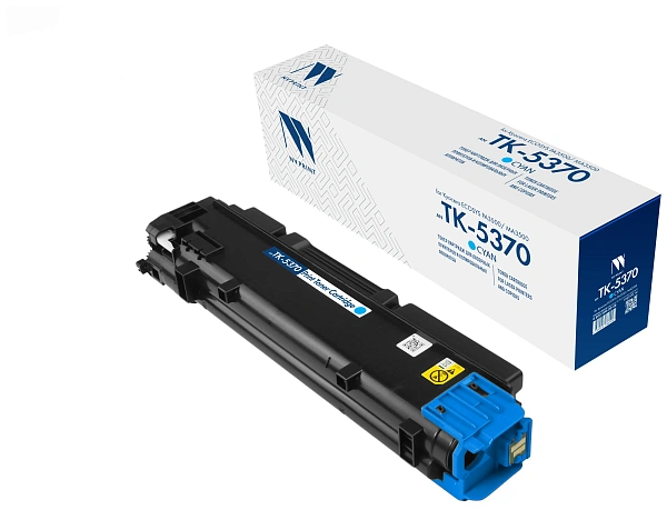 купить совместимый Картридж NV-Print TK-5370C голубой совместимый с принтером Kyocera (NV-TK-5370С) 