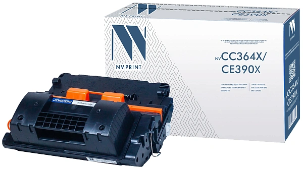 купить совместимый Картридж NV-Print CC364X/CE390X черный совместимый с принтером HP универсальный (NV-CC364X/CE390X) 