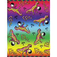 Тетрадь А5, 48 л., HATBER, скоба, клетка, обложка картон, "Lazer B - Выпуск №1" (5 видов в спайке), 