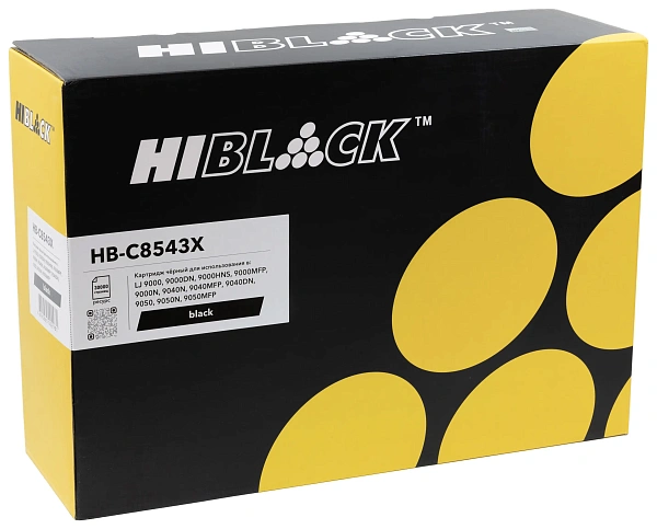 купить совместимый Картридж Hi-Black C8543X черный совместимый с принтером HP (220010211) 