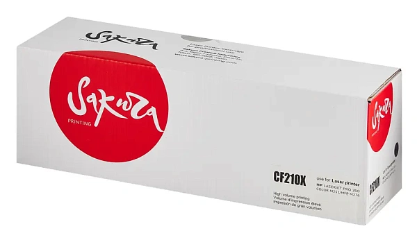 купить совместимый Картридж SAKURA CF210X черный совместимый с принтером HP (SACF210X) 