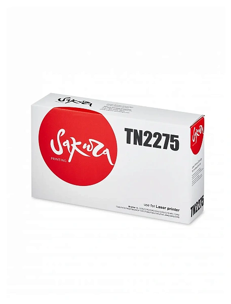 купить совместимый Картридж SAKURA TN-2275 черный совместимый с принтером Brother (SATN2275) 