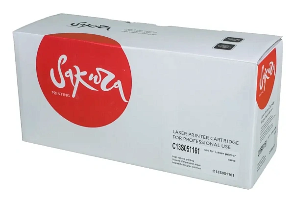 купить совместимый Картридж SAKURA S051161 черный совместимый с принтером Epson (SAC13S051161) 
