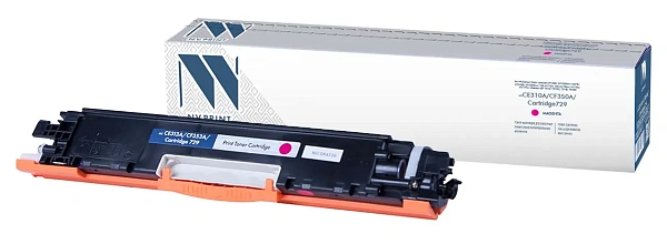 купить совместимый Картридж NV-Print CE313A/CF353A/729M пурпурный совместимый с принтером HP/Canon универсальный (NV-CE313A/CF353A/729M) 