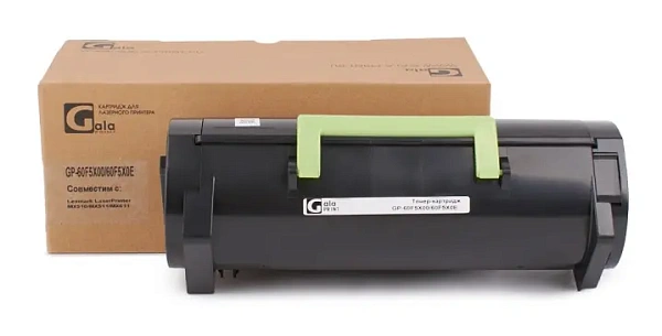купить совместимый Картридж GalaPrint 60F5X0E черный совместимый с принтером Lexmark (GP_60F5X00/60F5X0E) 