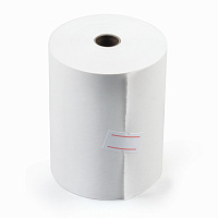 Чековая лента ТЕРМОБУМАГА 80 мм (диаметр 66 мм, длина 60 м, втулка 12 мм) КОМПЛЕКТ 6 шт., STAFF, 110