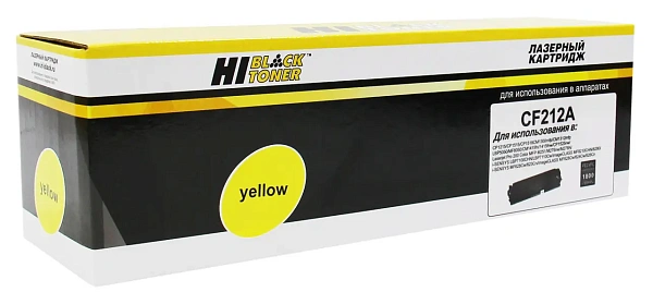 купить совместимый Картридж Hi-Black CF212A желтый совместимый с принтером HP (999010005) 