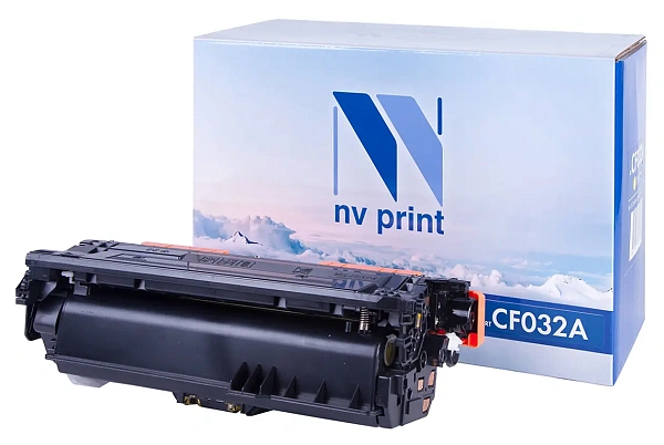 купить совместимый Картридж NV-Print CF032A желтый совместимый с принтером HP (NV-CF032AY) 