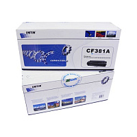 купить совместимый Картридж Uniton Premium CF381A голубой совместимый с принтером HP 