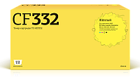 купить совместимый Картридж T2 CF332A желтый совместимый с принтером HP (TC-HCF332) 