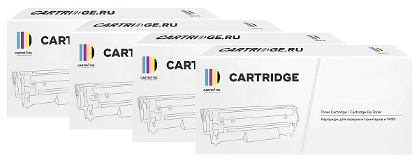 купить совместимый Комплект картриджей Solution Print W2220A/W2221A/W2222A/W2223A голубой/желтый/пурпурный/черный совместимый с принтером HP универсальный (363954/363956/363973/363974) 