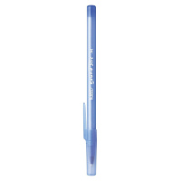 Ручка шариковая BIC Round Stic, СИНЯЯ, корпус голубой, узел 1мм, линия 0,32мм, С ШТРИХКОДОМ, 934598
