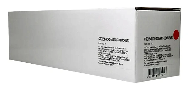 купить совместимый Картридж compatible CF403X/CF543X/045HM/054HM пурпурный совместимый с принтером HP/Canon универсальный (129437) 
