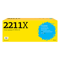 купить совместимый Картридж T2 W2211X голубой совместимый с принтером HP (TC-HW2211X) 