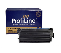 купить совместимый Картридж GalaPrint CF451A голубой совместимый с принтером HP (GP_CF451A_C) 