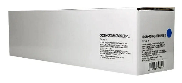 купить совместимый Картридж compatible CF401X/CF541X/045HC/054HC голубой совместимый с принтером HP/Canon универсальный (129436) 