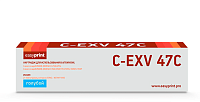 купить совместимый Картридж EasyPrint C-EXV47C голубой совместимый с принтером Canon (LC-EXV47C) 