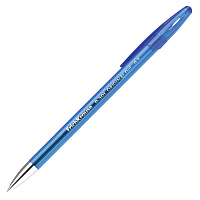 Ручка гелевая ERICH KRAUSE "R-301 Original Gel", СИНЯЯ, корпус прозрачный, узел 0,5 мм, линия письма