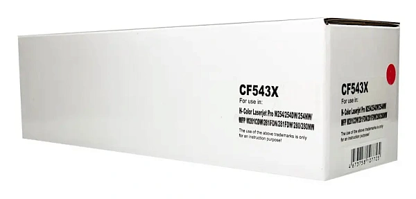 купить совместимый Картридж compatible CF543X пурпурный совместимый с принтером HP (129434) 