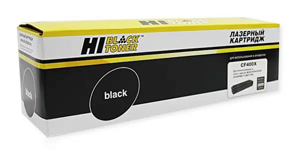 купить совместимый Картридж Hi-Black CF400X черный совместимый с принтером HP (989999270) 
