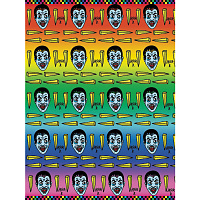 Тетрадь А5, 48 л., HATBER, скоба, клетка, обложка картон, "Lazer B - Выпуск №1" (5 видов в спайке), 